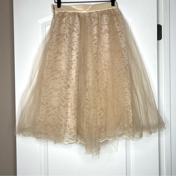 ALEXANDRA GRECCO Aurelie Tulle Skirt size 2 - Picture 2 of 10
